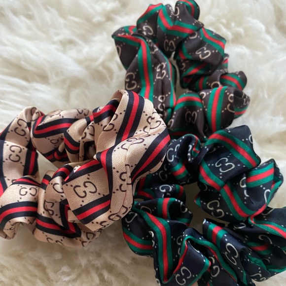 Gucci Accessories - Designer scrunchies (3 pk)